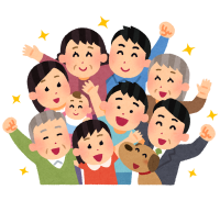 集合イラスト